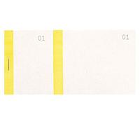 Exacompta 10 Blocs Vendeurs 2 Coupons Jaune 6,6 x 13,5 cm
