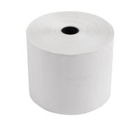 Exacompta 10 Bobines de Caisse 60mmx80mm 1 Pli 55g/m² Métrage 76 m