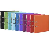 Exacompta - Classeur à levier PREMTOUCH en polypro Dos 5 cm - Assortis Tendance
