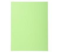 Exacompta 10 paquets de 50 Chemises Semi Rigides Vert vif