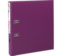 Exacompta - 10 X Classeur À Levier Prem'touch Intérieur Et Extérieur En Polypropylène - Dos 50mm - A4 Maxi. - Fuchsia