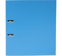Exacompta - 10 X Classeur ? Levier Prem'touch Int?Rieur Et Ext?Rieur En Polypropyl?Ne - Dos 80mm - A4 Maxi. - Bleu Clair