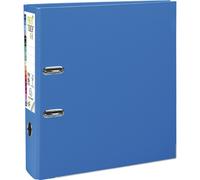 Exacompta - 10 X Classeur ? Levier Prem'touch Int?Rieur Et Ext?Rieur En Polypropyl?Ne - Dos 80mm - A4 Maxi - Bleu