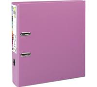Exacompta - 10 X Classeur ? Levier Prem'touch Int?Rieur Et Ext?Rieur En Polypropyl?Ne - Dos 80mm - A4 Maxi. - Rose