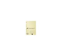 Exacompta 100 Feuilles Foliotees Pour Reliures Juridiques- Perforation 6 Trous