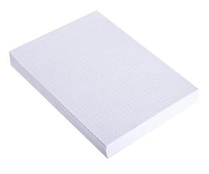 Exacompta 100 Fiches Bristol Dots Sous Film 210x297 mm Certifié PEFC Blanc