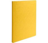 Exacompta 11506H Lot de 50 Chemises à dos rainé 400 g/m² 24 x 32 cm pour A4 Jaune G