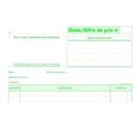 Exacompta 13148e Manifold devis Auto Entrepreneur 29,7x21cm 50 Feuillets Dupli Autocopiants G