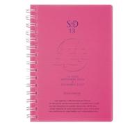 Exacompta - 13447E - Agenda semainier de poche SAD 13S Linicolor - 9 x 13 cm - Septembre 2026 à décembre 2027-16 mois - Coloris assortis - Multilingue (6 Langages)