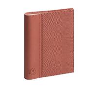 Exacompta - 137649E - Agenda semainier de poche Eurotime 13S spiralé Duo Kaa - 9 x 13 cm - Janvier à décembre 2026 - Coloris terracotta