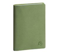 Exacompta 1501363E - Agenda semainier de poche SAS 15 Agora Canvas 10,5 cm x 15,5 cm - Août 2026 à août 2027 - Vert