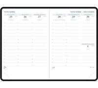 Exacompta - 150846E - Recharge semainier Agora SAS 15 - 10,5 x 15,5 cm - Août 2024 à août 2025