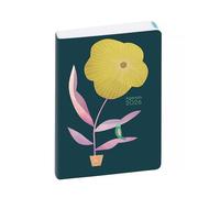 Exacompta - 1510152E - Agenda journalier de poche EasyDay Mini Labo - 10 x 15 cm - Janvier à décembre 2026 - Coloris bleu