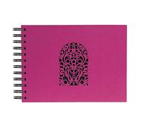 Exacompta 15476E Album Photos à Spirales 50 Pages Colours Fuchsia 23 x 16 cm