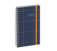 Exacompta - 1601972E - Agenda semainier de poche SAD 16S Casual - 9 x 16 cm - Septembre 2025 à décembre 2026-16 mois - Coloris bleu foncé