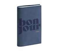 Exacompta 1604602E - Agenda semainier spirale intérieure SAS Lady 16S Nubia 9x16 cm - Septembre 2026 à Août 2007 - Bleu