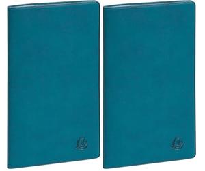 Exacompta - 16292E - Agenda planning mensuel de poche Exaplan 16 Winner - 9 x 16 cm - Janvier à décembre 2024 - Coloris assortis (Lot de 2)