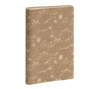 Exacompta 166276E - Agenda semainier de poche SAD 16S Méline 9 x 16 cm - Septembre 2026 à décembre 2027-16 mois - Mocha