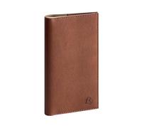 Exacompta 1701016E Agenda de poche Espace 17S spiralé Rialto 9 x 17,5 cm Semainier Janvier à décembre 2026 - Marron