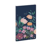 Agenda civil semainier de poche Exacompta EasyTime 17 Mini Labo 9 x 17 cm Janvier à Décembre 2024 Bleu Bleu