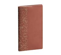 Exacompta 1710199E - Agenda de poche EasyTime 17 Amélie 9 x 17,5 cm Semainier Janvier à décembre 2026 - Terracotta