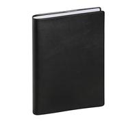Exacompta - 174121E - Agenda journalier de bureau Journal 17 Barbara noir - 12 x 17 cm - Janvier à décembre 2026 - Coloris noir