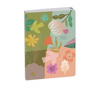 Exacompta 175123E Agenda de bureau EasyDay Journal 17 Mini Labo 12 x 17 cm Journalier Janvier à Décembre 2026 - Vert