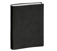 Exacompta - 176411E - Agenda journalier de bureau Journal 17 Winner - 12 x 17 cm - Janvier à décembre 2026 - Coloris noir