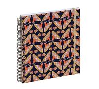 Exacompta 1804535E - Agenda de bureau SAS 18S Lady Color Design 15 x 17 cm Semainier Septembre 2025 à Août 2026. - Visuel Oiseaux