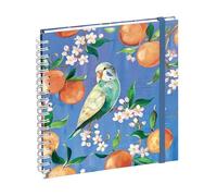 Exacompta 1805034E - Agenda de bureau Lady 18S spiralé Sophie Adde 15 x 17 cm Semainier Janvier à Décembre 2026