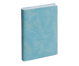 Exacompta - 1805933E - Agenda journalier Forum nouméa - Couverture amovible - Motif jungle - 12,5 cm x 17,5 cm - Août 2022 à Juillet 2023 - coloris lagon