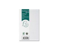 Exacompta 18111 Recharge Feuillets Quadrillé 5x5 Pour Organiseur Exatime 17 4...