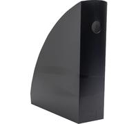 Exacompta 182014D MAG-CUBE ECONoir noir A4+ porte-revues en plastique