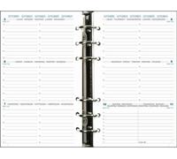 EXACOMPTA 18240E EXACOMPTA Recharge Exatime 17, 2025/2026, 2 pages/semaine