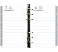 Exacompta - 18260E - Recharge Clairtime - 10,5 x 17,2 cm - Journalier Septembre 2024 à septembre 2025