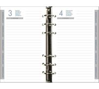 Exacompta 18260E Recharge Exatime Clairtime - 1 jour par page - Septembre 2025 à Août 2026 - Format 10,5 x 17,2 cm