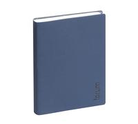 Exacompta - 184142E - Agenda journalier Forum Tweed - 12 x 17 cm - Août 2025 à juillet 2026 - Coloris bleu