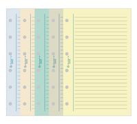 Exacompta 18551 Recharge Feuillets Travers Pour Organiseur Exatime 17 44 Feui...