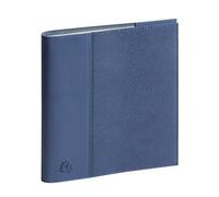 Exacompta - 1876422E - Agenda semainier de bureau Eurotime 18S spiralé Duo Kaa - 15 x 17 cm - Janvier à décembre 2026 - Coloris bleu