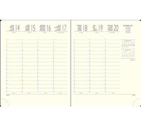 Recharge agenda civil semainier 2025 Exacompta - 15 x 17,5 cm - Eurotime 18