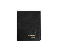 Exacompta - 192421E - Agenda semainier de bureau Pratic S spiralé Barbara - 14 x 18 cm - Janvier à décembre 2025 - Coloris noir