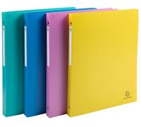 Exacompta 20 Classeurs Souples Forever Young A4 4 Anneaux Assortis