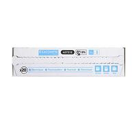 Exacompta Rouleaux de caisse 40642E – Lot de 20, thermique 1 couche 57 x 30 mm, 9 m, sans bisphénol A