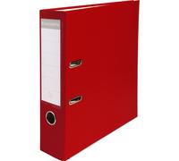 Exacompta - 20 X Classeur À Levier Polypropylène Dos De 75mm - Rouge