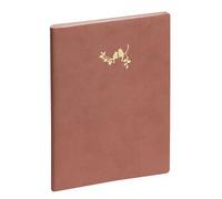 Exacompta 2001266E - Agenda de bureau SAS 20 Visuel 7 Elise 15 x 21 cm Semainier Septembre 2025 à Août 2026. - Terracotta