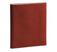 Exacompta - 2001475E - Agenda semainier de bureau SAD 20S Kaa - 15 x 21 cm - Septembre 2025 à décembre 2026-16 mois - Coloris rouge