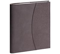 Exacompta - 2002018E - Agenda semainier de bureau Horizons 20 Visuel Sésame - 15 x 21 cm - Janvier à décembre 2026 - Coloris taupe