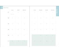 Recharge agenda civil semainier 2025 Exacompta - 21 x 15 cm - Lady 20