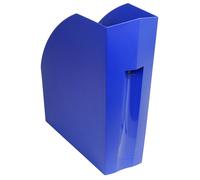 Exacompta - Réf. 180101D - Porte-revues/Range-revues THE MAGAZINE - Dimensions 29,2 x 11 x 32 cm - Pour documents formats A4-A4+, catalogues, magazines - Coloris bleu cobalt