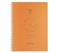 Exacompta 20247E Agenda Semainier Bureau SAD 20W Spirales Linicolor - Format 15 x 21 cm - Septembre 2025 à Décembre 2026 - Couverture Aléatoire